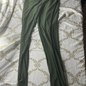 green leggings